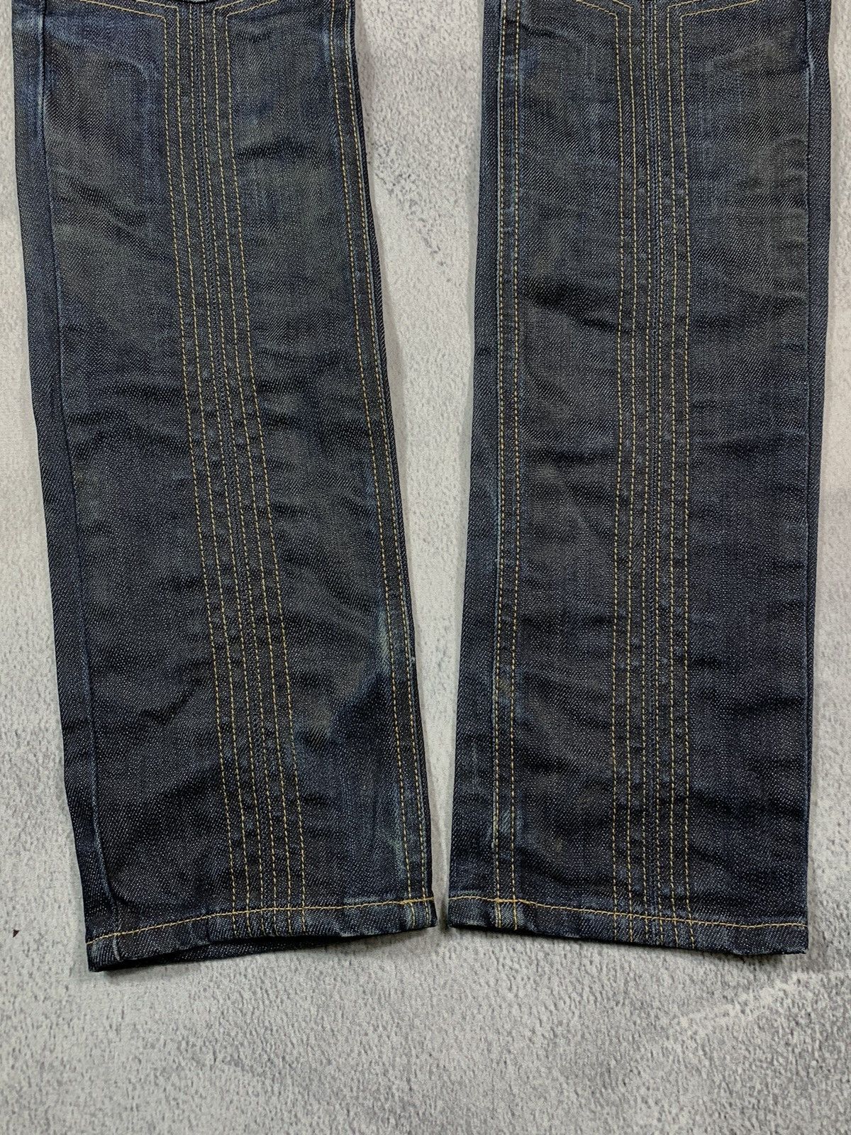 Japanese Brand × Vintage Vintage Y2K style Japanese faded denim jeans streetwear 26 Size 26" / US 2 / IT 38 - 4 Thumbnail