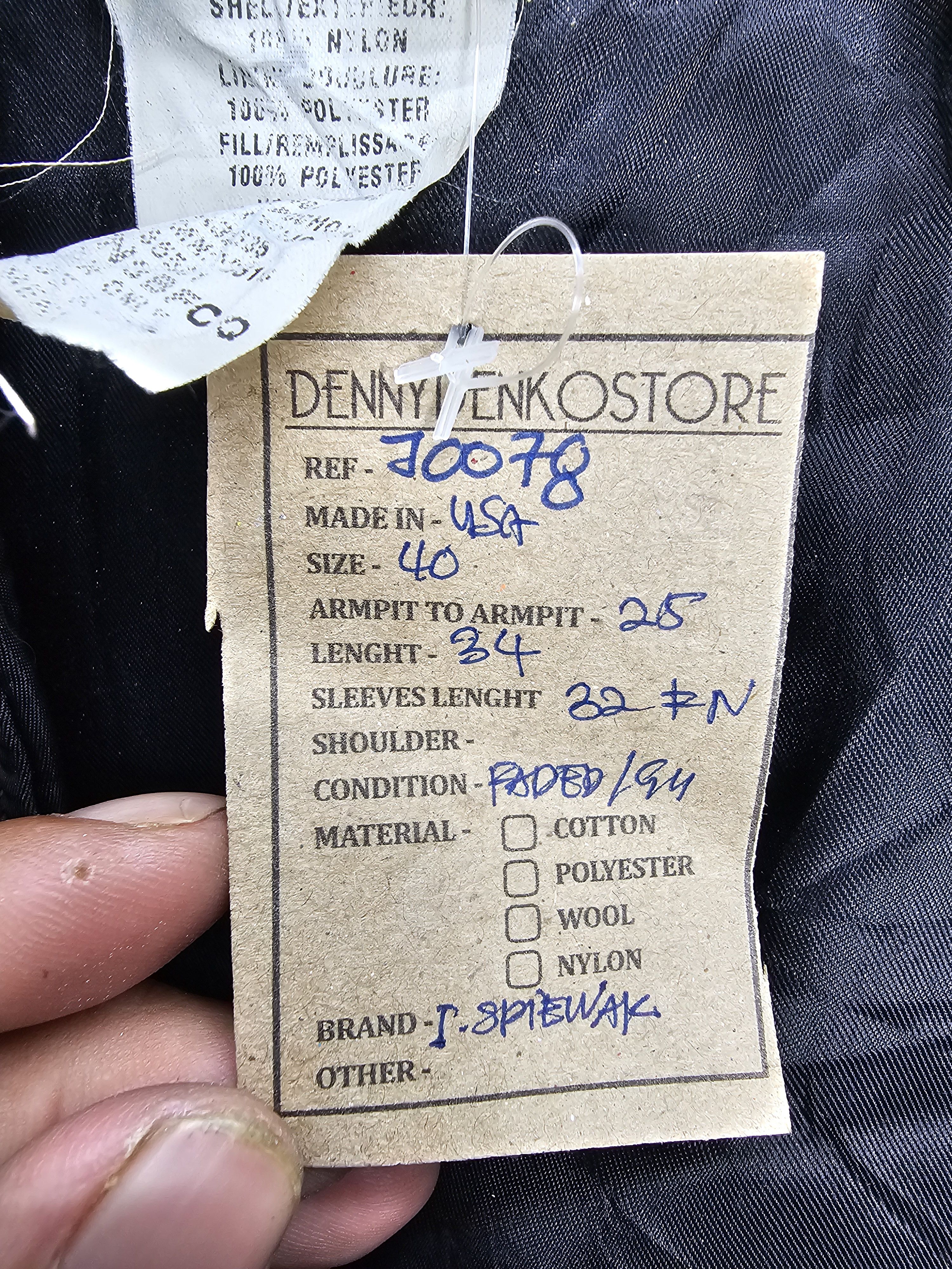 Other 2004 I.SPIEWAK & SONS Parka Military Army Jacket J0078 Size US XXS / EU 40 - 17 Thumbnail
