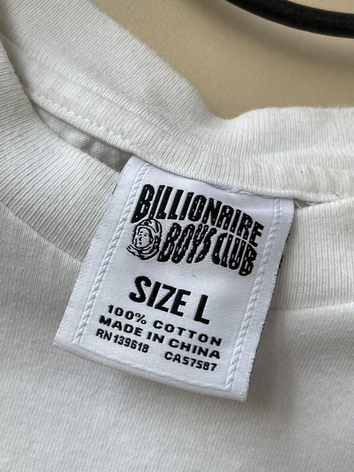 Billionaire Boys Club Billionaire Boys Club BBC Big logo t shirt White Size US L / EU 52-54 / 3 - 7 Thumbnail