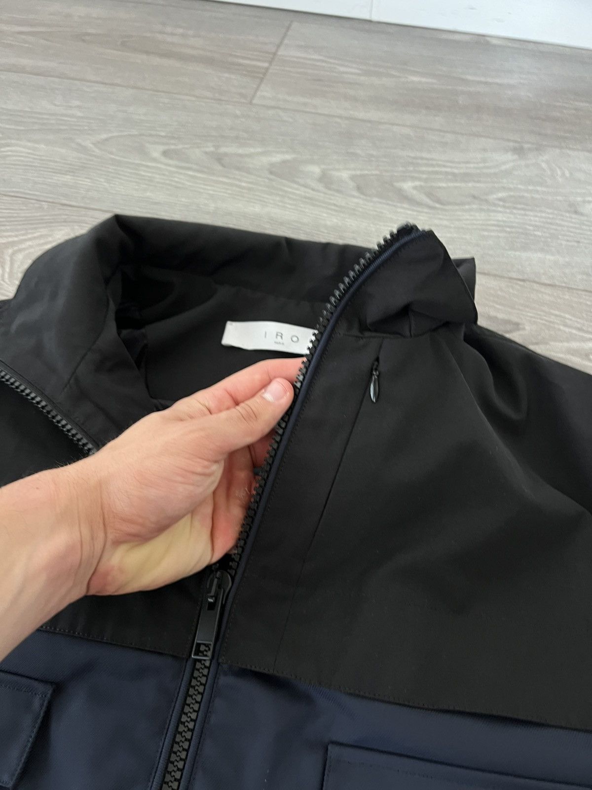 Iro IRO Spring /Summer 2022 Blue/Black Barnes Paris Jacket Size US M / EU 48-50 / 2 - 15 Thumbnail