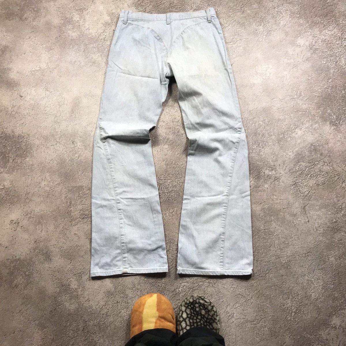 Vintage Vintage 90s Faded Distressed Baggy Jeans Grunge Skate 28 Size 28" / US 6 / IT 42 - 6 Thumbnail