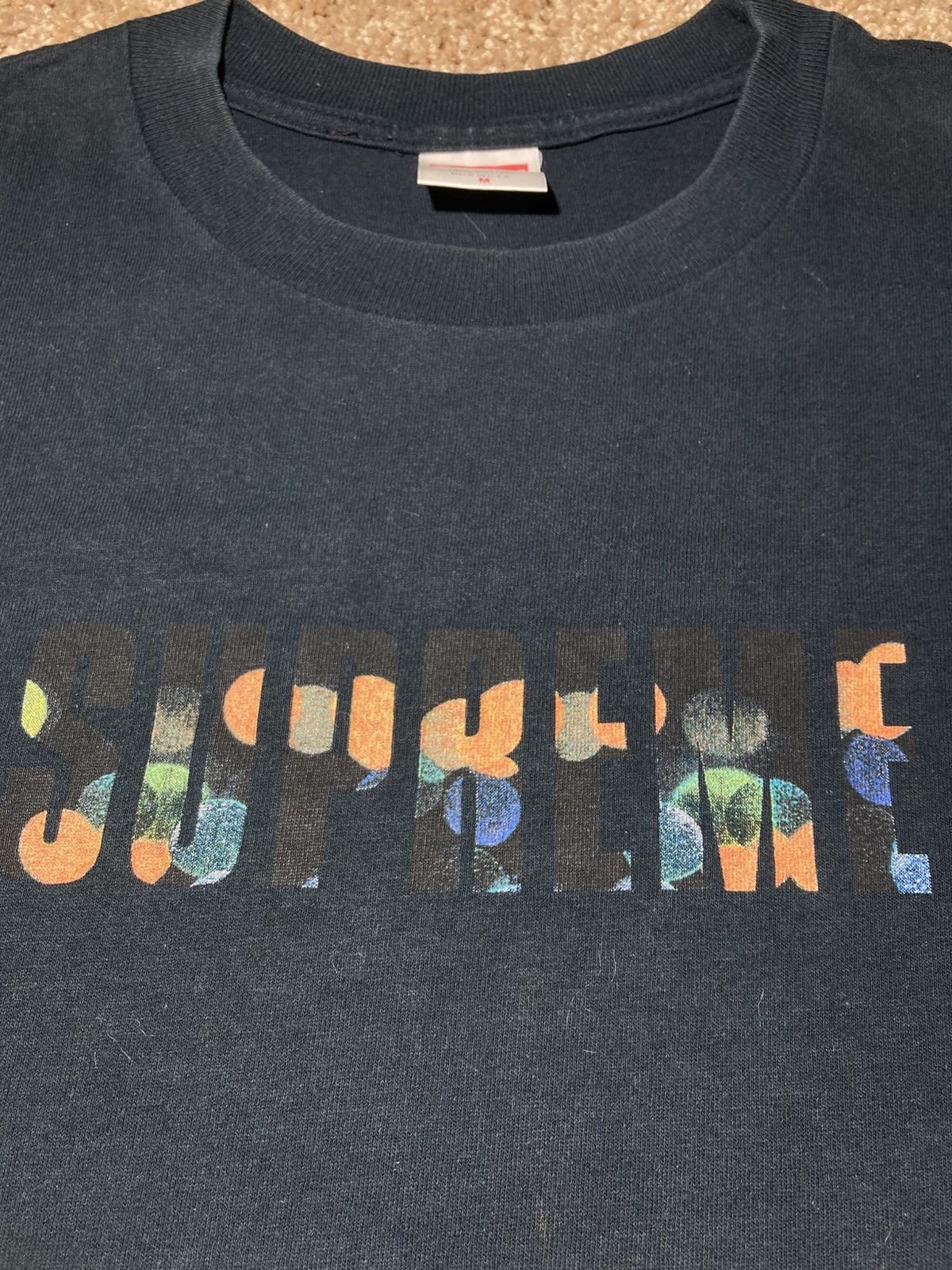 Supreme 1998 Supreme Dots Photo Tee 90s Vintage Bokeh OG Logo 2000s Size US M / EU 48-50 / 2 - 3 Thumbnail