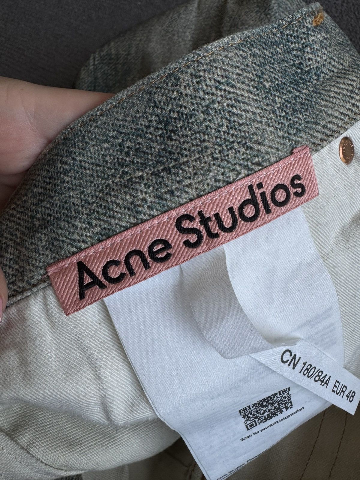 Acne Studios printed chain kawaii embellished jeans Size US 32 / EU 48 - 14 Thumbnail