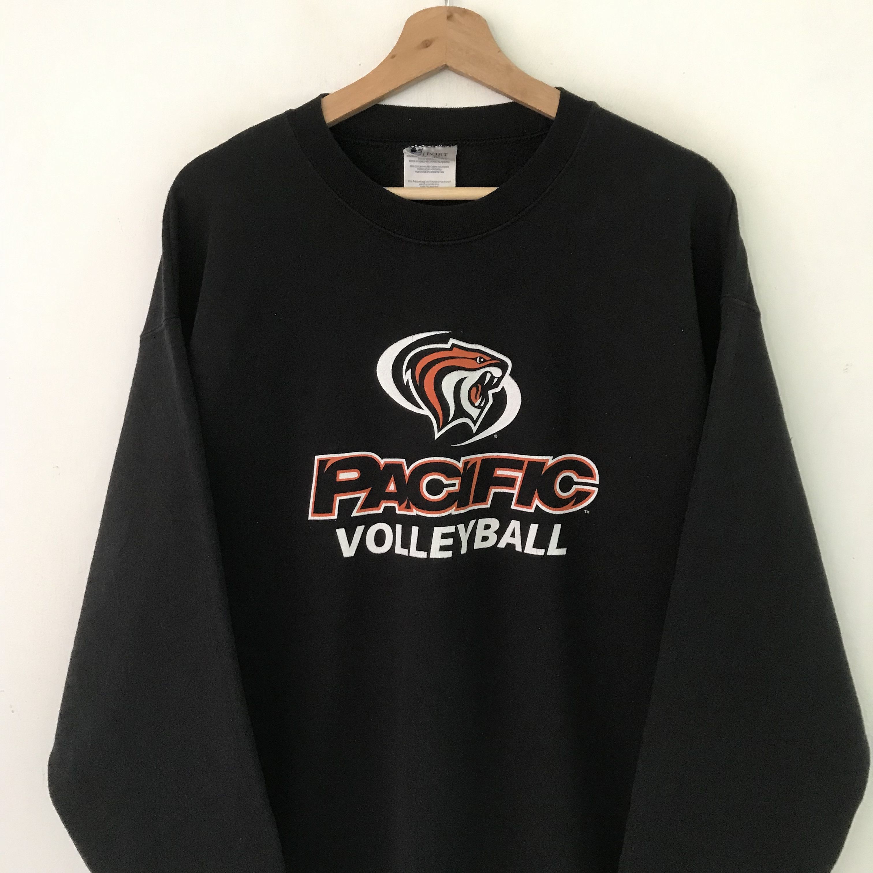 Vintage Vintage Pacific Volleyball Black Sweatshirt - 269 Size US L / EU 52-54 / 3 - 5 Thumbnail