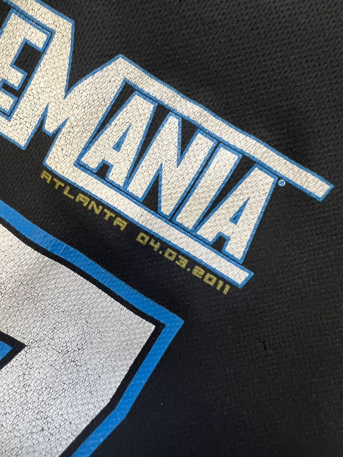 Vintage 2011 wrestlemania jersey Size US L / EU 52-54 / 3 - 3 Thumbnail