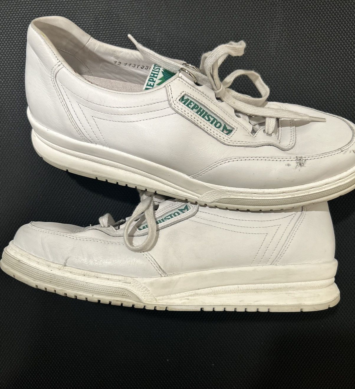 Mephisto Mephisto white low top sneakers size 10 rare designer Size US 10 / EU 43 - 4 Thumbnail