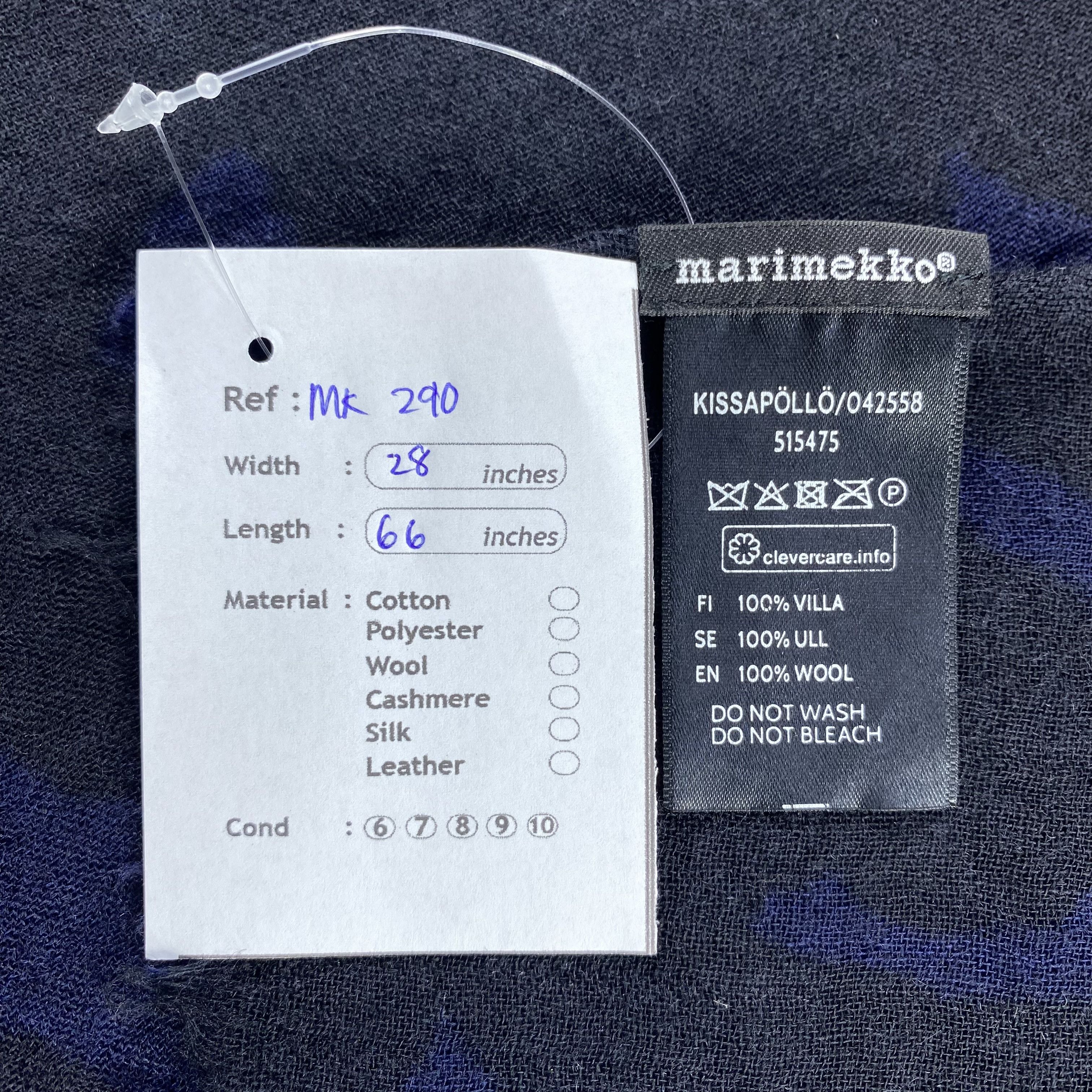 Marimekko Marimekko Scarf Neck Wrap Wool Muffler Size ONE SIZE - 6 Thumbnail