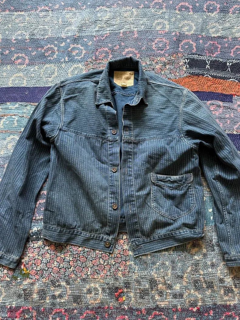 RRL Ralph Lauren RRL Ralph Lauren Wabash striped single-breasted jacket 506 Size US M / EU 48-50 / 2 - 1 Thumbnail