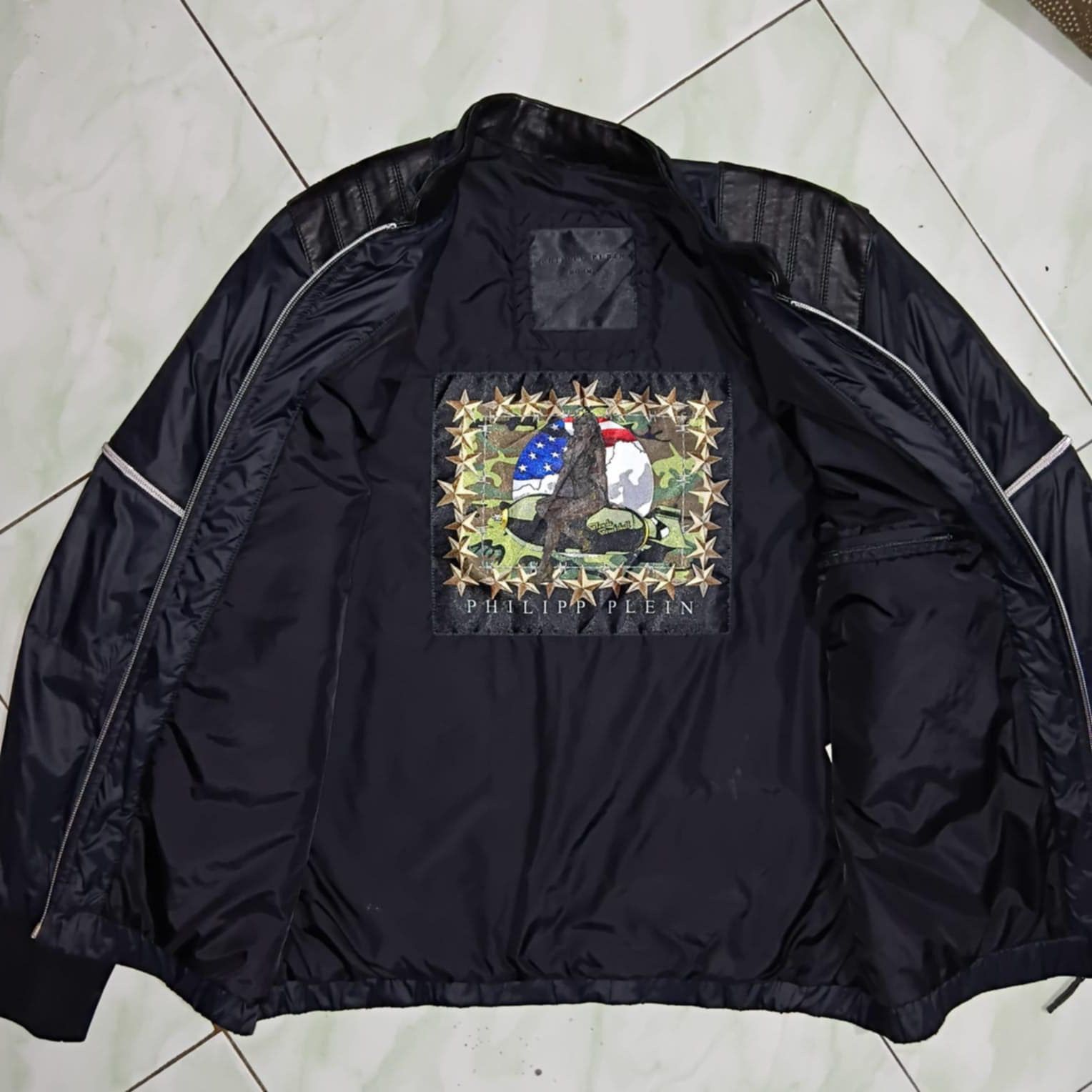 Philipp Plein bomber jacket Philipp plein Skull blonde Size US S / EU 44-46 / 1 - 4 Thumbnail