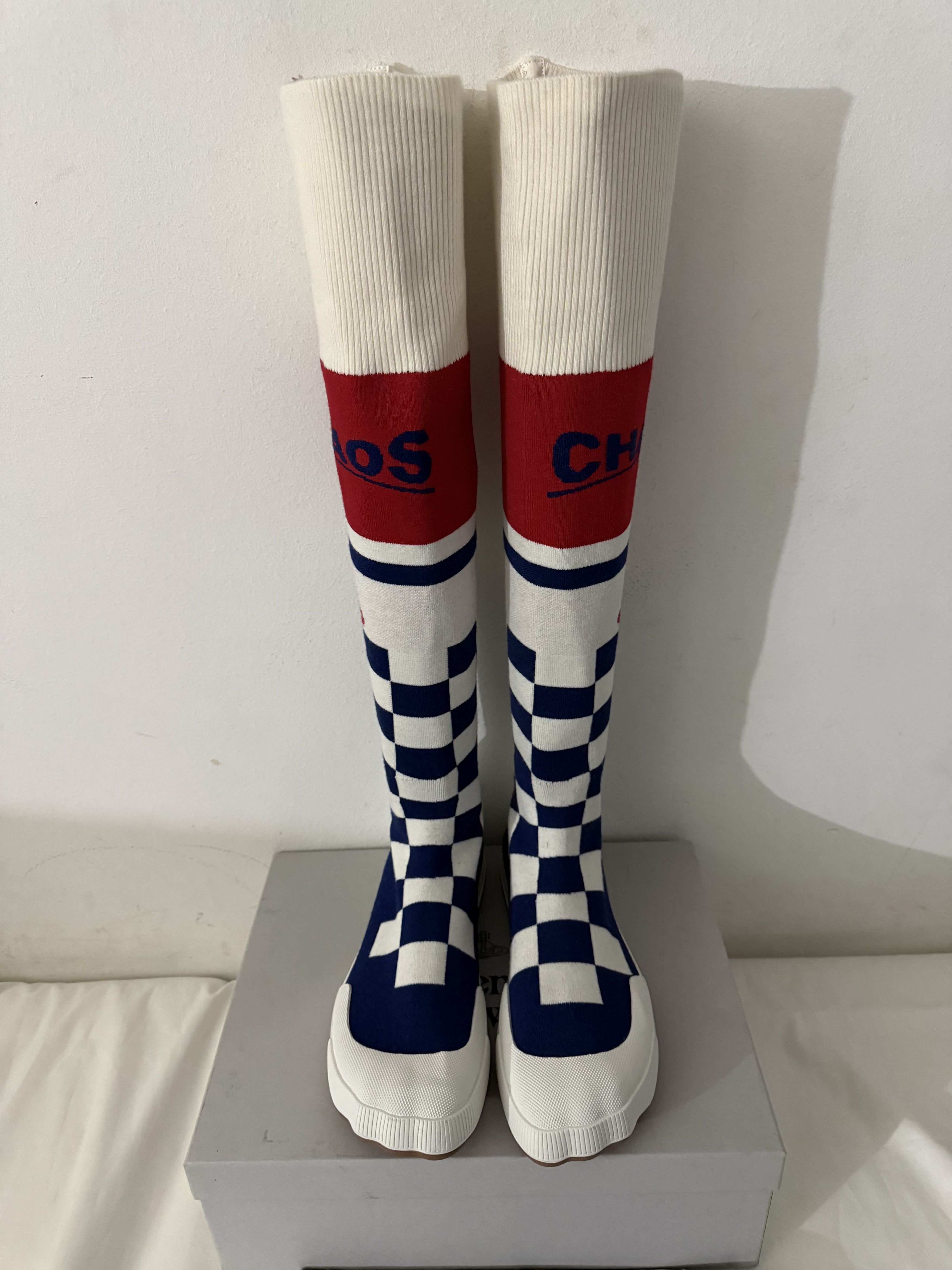 Vivienne Westwood Knee-high boots In Stretch Fabric Size US 9 / EU 42 - 3 Thumbnail