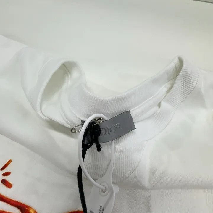 Dior Dior x Travis Scott White Graphic Tee 0079-2507