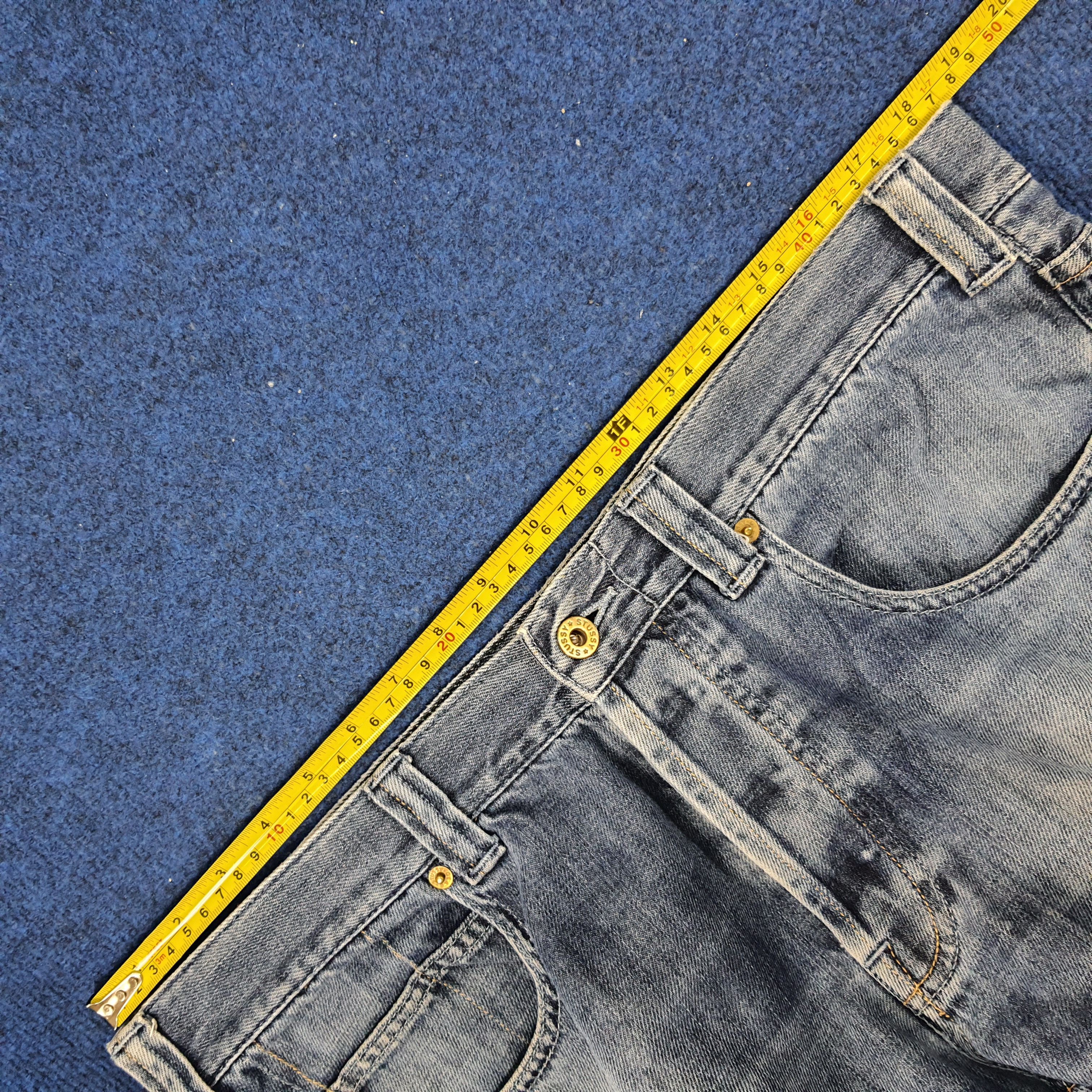Stussy × Vintage Vintage Stussy Custom Logo Streetwear Jeans Size US 36 / EU 52 - 12 Thumbnail