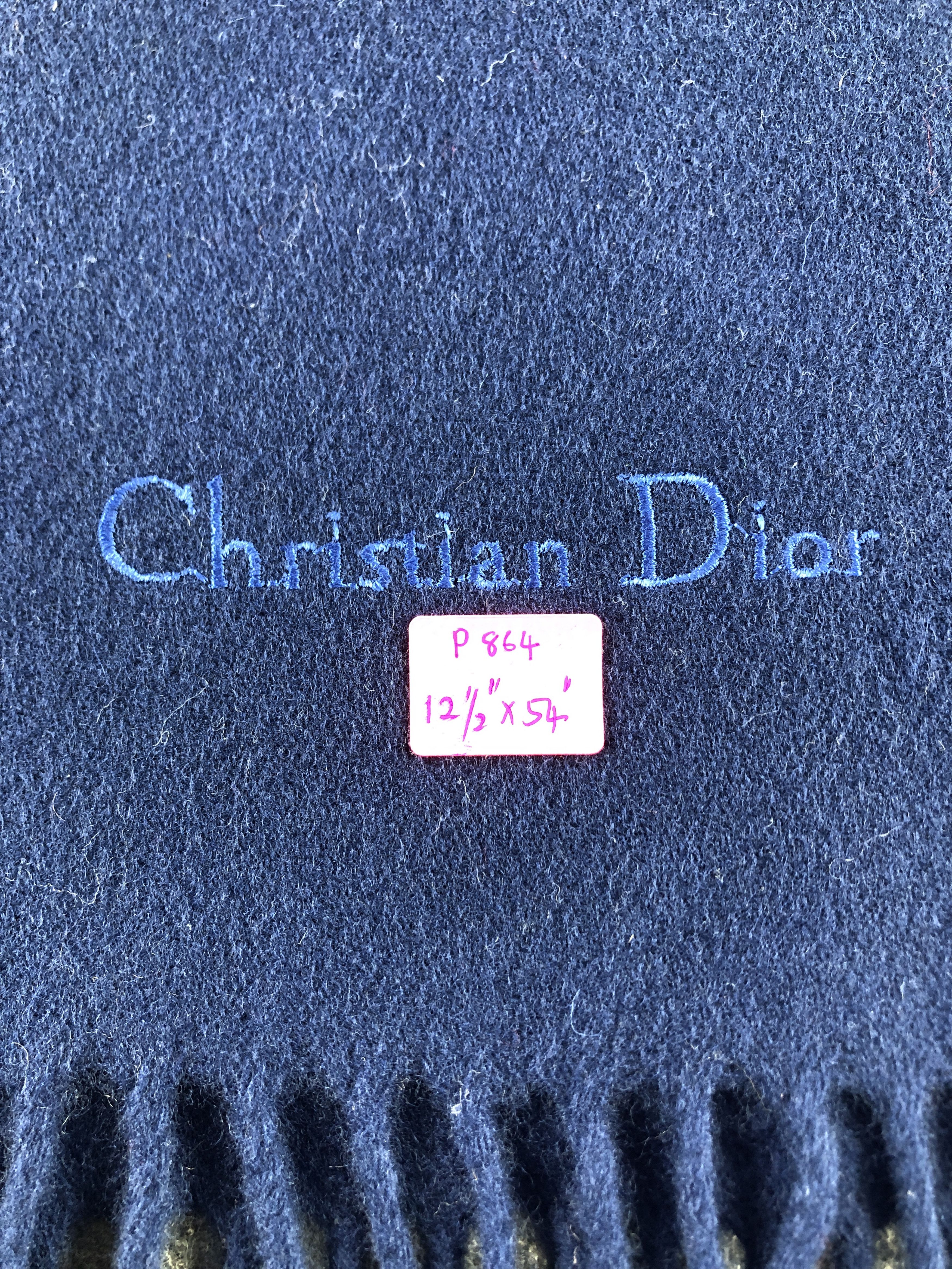 Vintage Christian Dior Scarf / Muffler / Neckwear P864 Size ONE SIZE - 4 Thumbnail