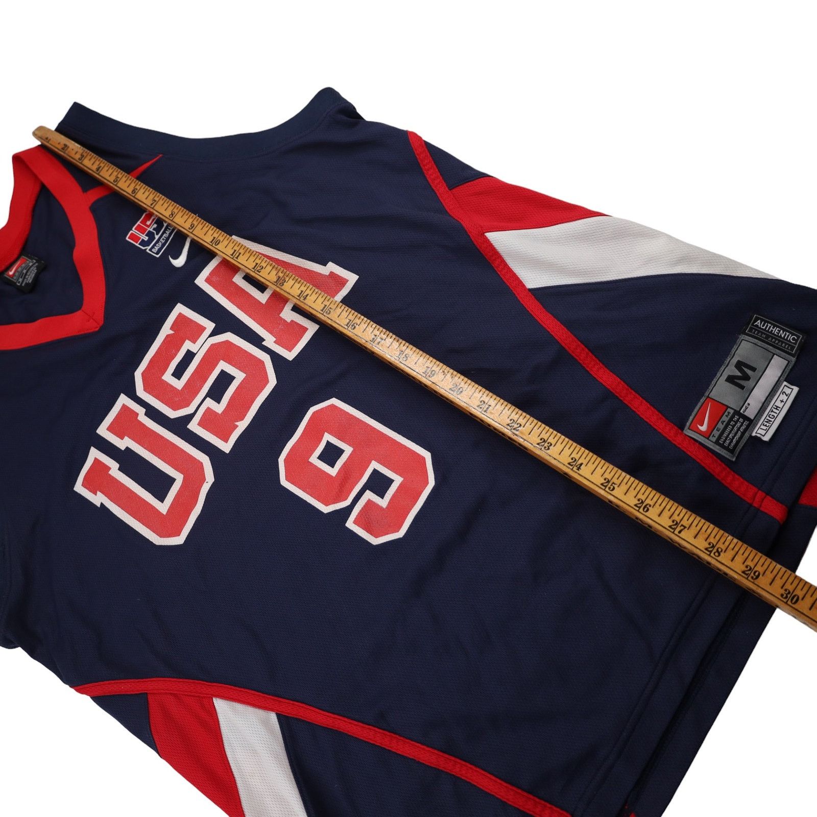 Nike × USA Olympics × Vintage Vintage Nike Team USA Dwyane Wade Olympics Jersey Size US M / EU 48-50 / 2 - 8 Thumbnail