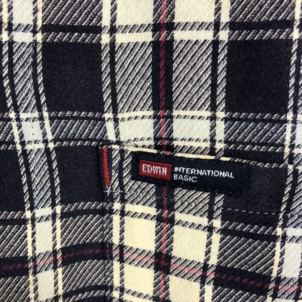 Edwin × Flannel Edwin Purple Checkred Flannel #A273 Size US L / EU 52-54 / 3 - 10 Thumbnail