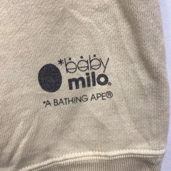 Bape Vtg BABY MILO BAPE A Bathing Ape Blur Face Sweatshirt Size US M / EU 48-50 / 2 - 4 Thumbnail