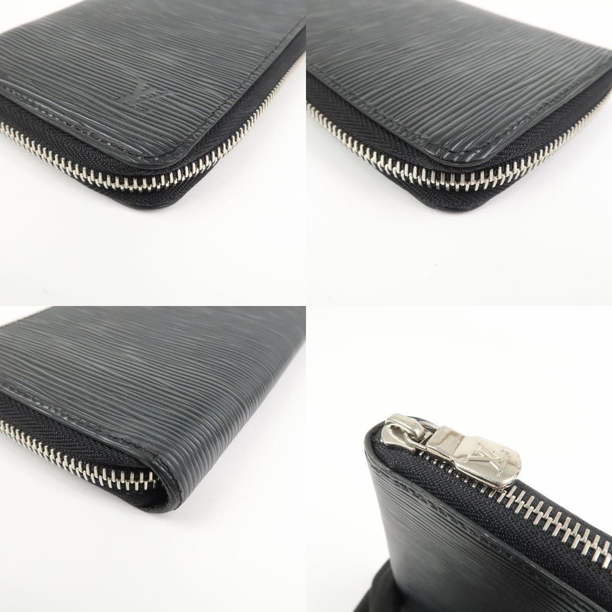 Louis Vuitton Louis Vuitton Epi Zippy Wallet Vertical Long Leather Black Size ONE SIZE - 4 Thumbnail