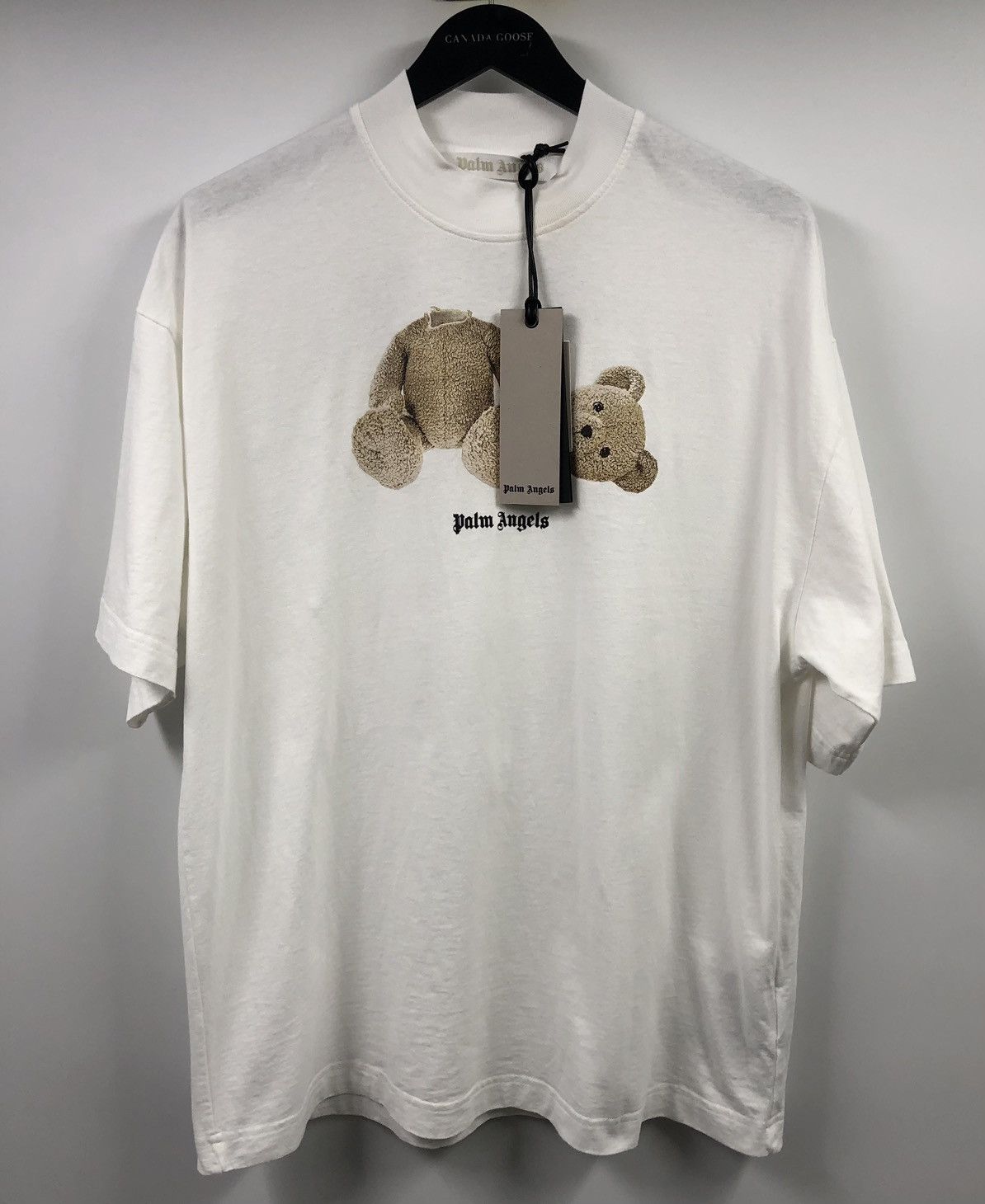 Palm Angels Palm Angels White Kill the Bear White T-Shirt Small Size US S / EU 44-46 / 1 - 11 Thumbnail