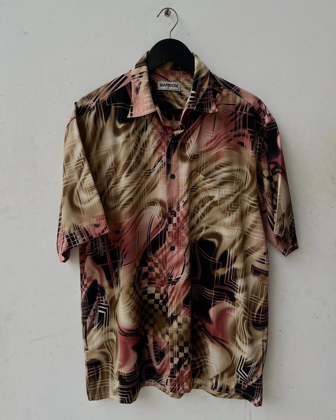 Other Banrox Vintage Pattern Summer Shirt Size US L / EU 52-54 / 3 - 1 Thumbnail