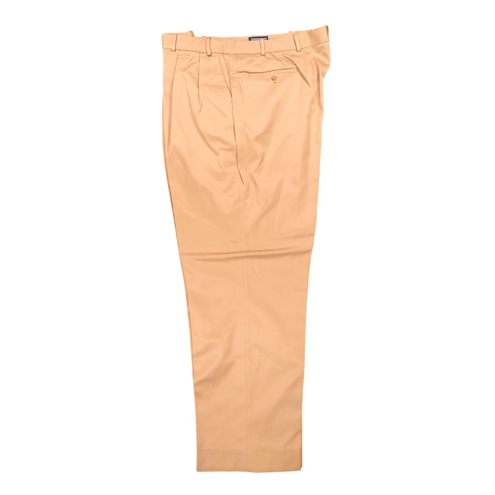 Lands' End Lands End Chino Pants Mens 44 Tan Pleated Cotton Blend Size US 44 / EU 60 - 5 Thumbnail