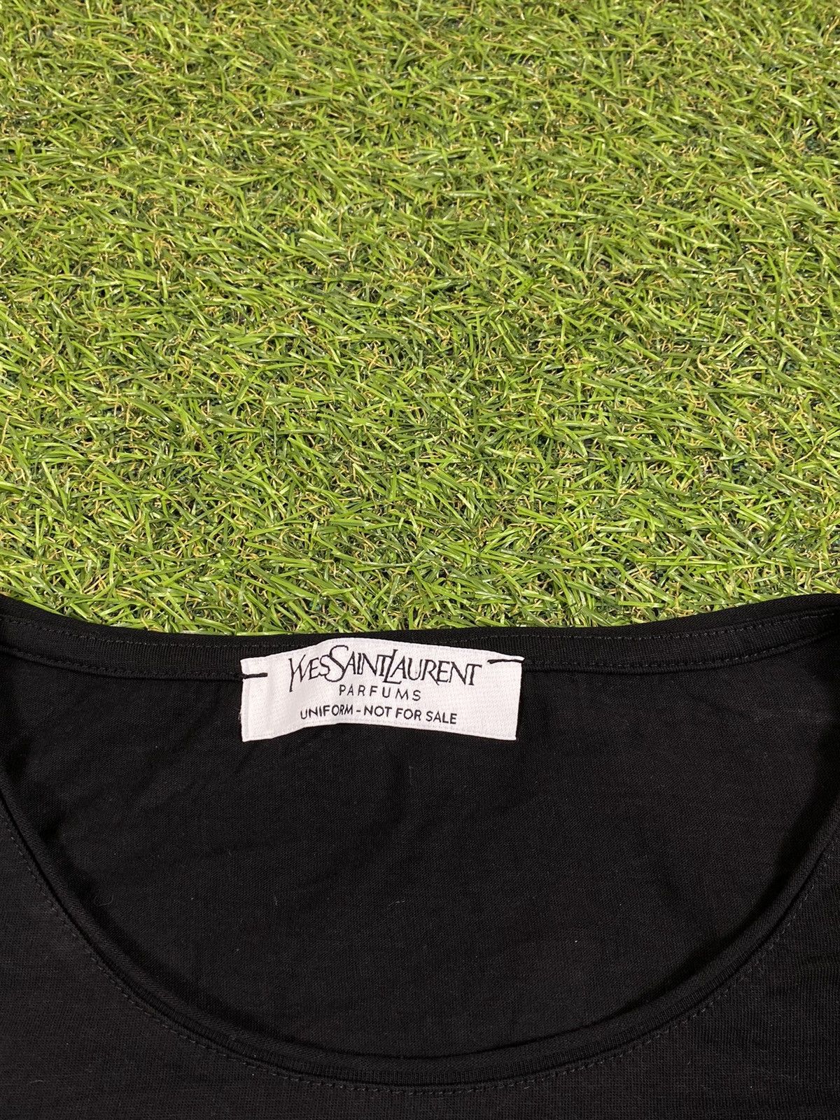 Yves Saint Laurent Vintage Y2K Yves Saint Laurent uniform tee back logo size M Size M / US 6-8 / IT 42-44 - 5 Thumbnail