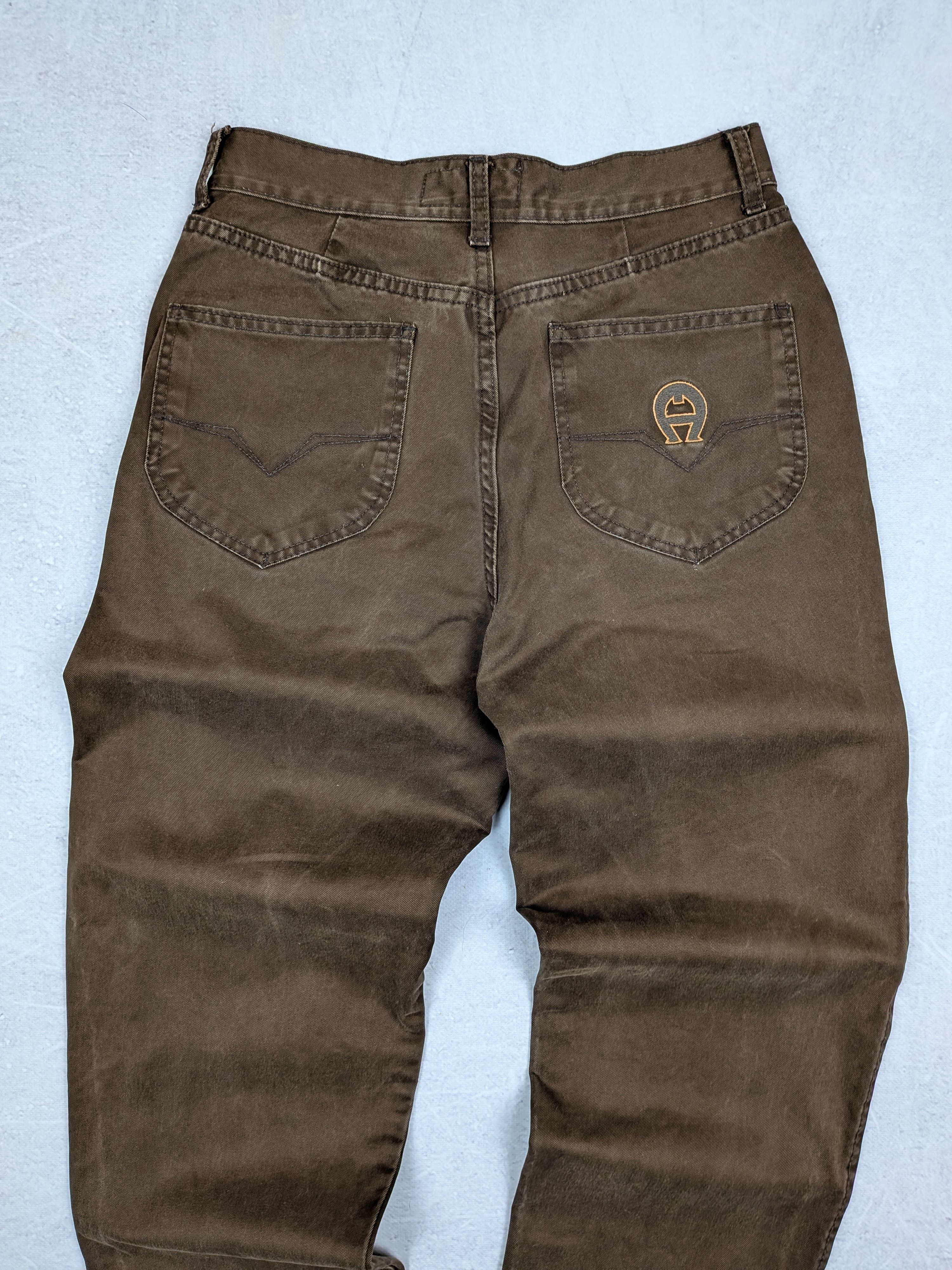 Etienne Aigner Etienne Aigner Vintage Made in Italy Jeans High Waist Size S Size 30" / US 8 / IT 44 - 7 Thumbnail