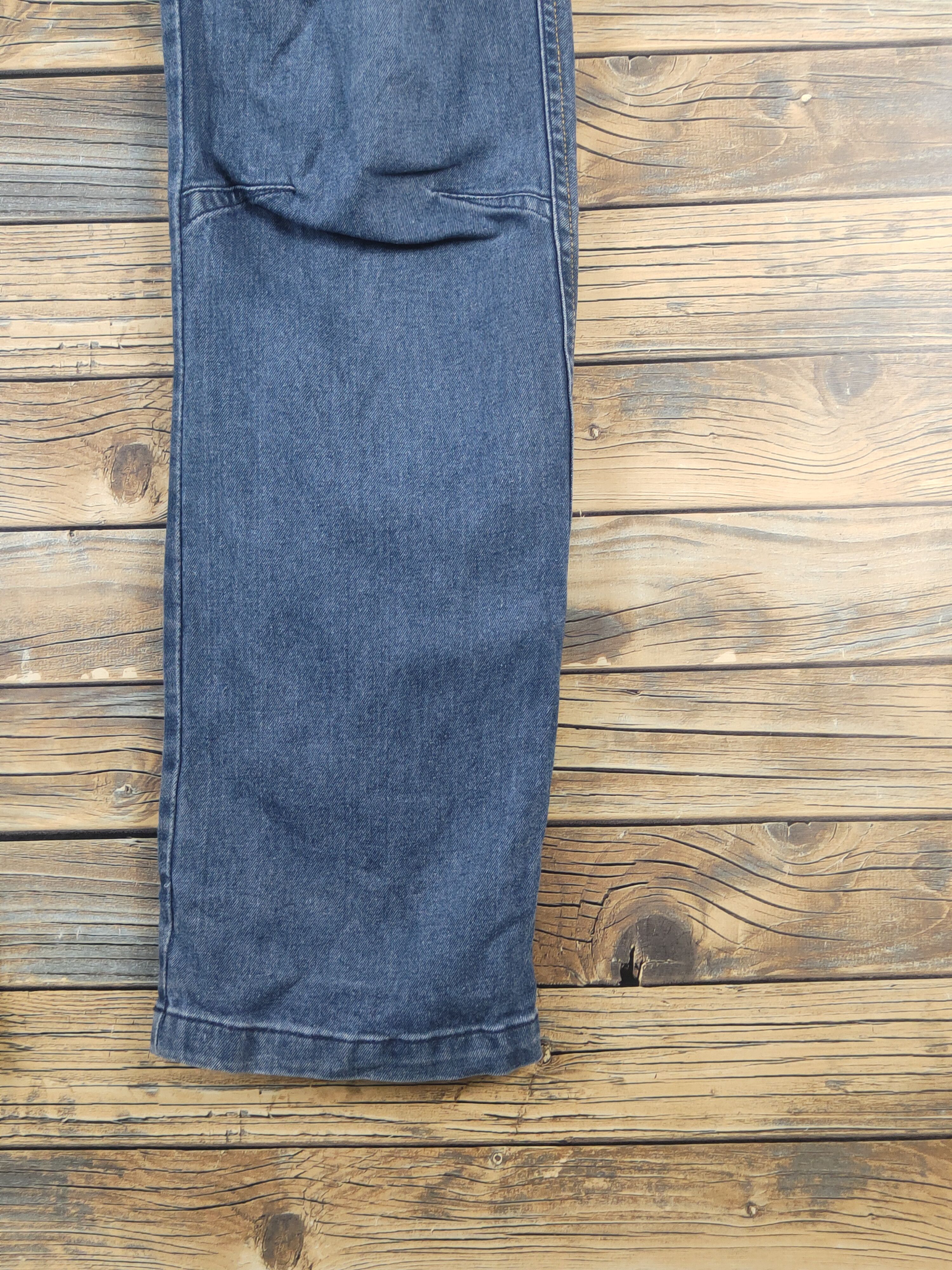 Japanese Brand FieldCore Dark Blue Distressed Ripped Jeans #W2005 Size US 35 - 6 Thumbnail