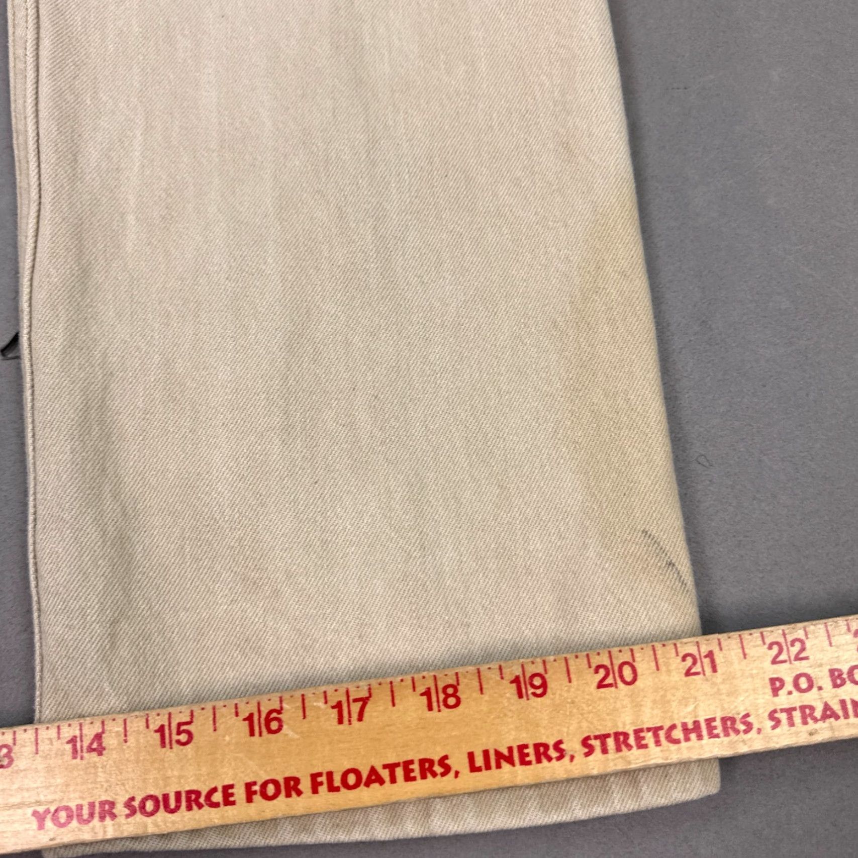 Levi's Levi's 501 Jeans Mens 36x34 Beige Denim Pants Button Fly Work Chore Jeans Size US 36 / EU 52 - 7 Thumbnail