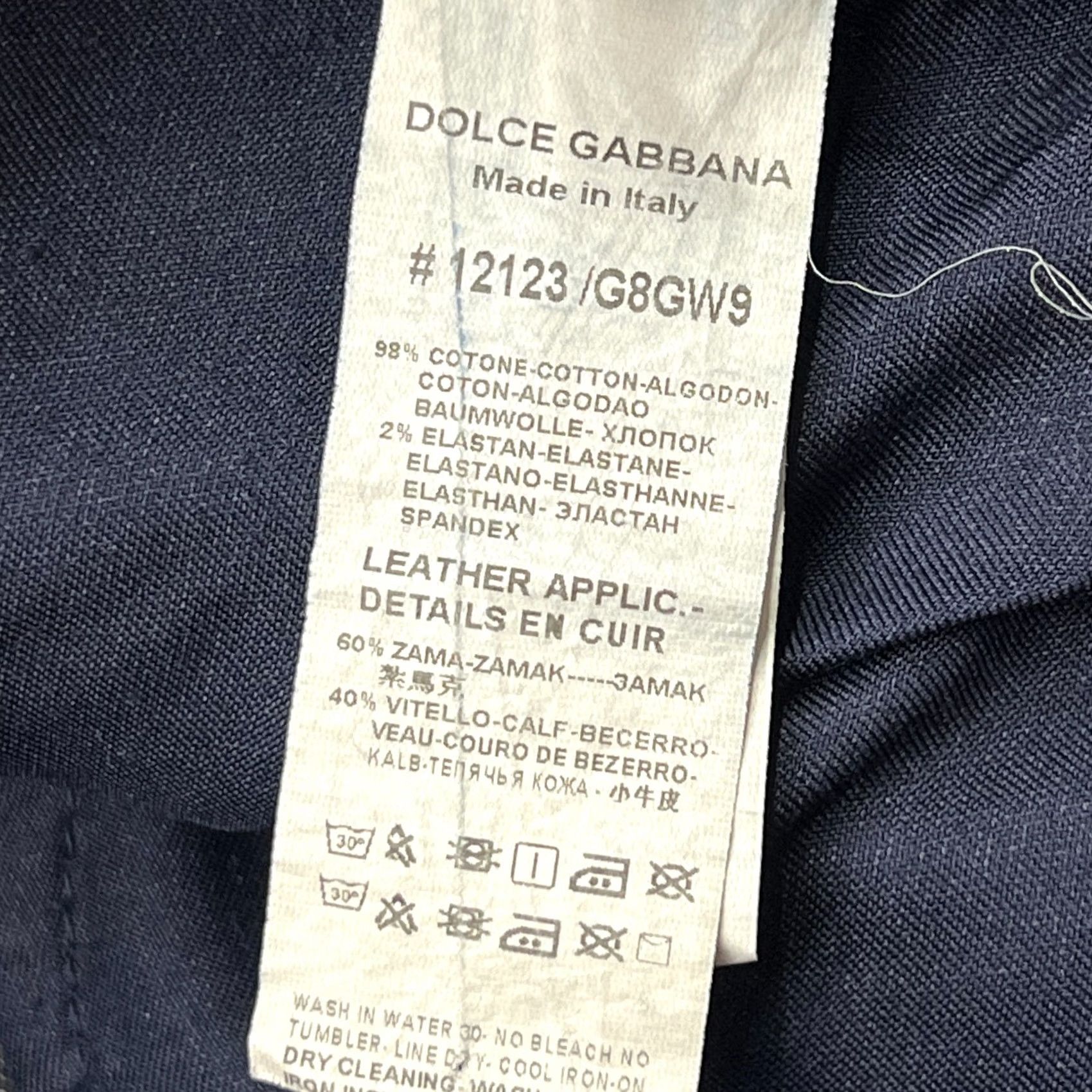 Dolce & Gabbana Dolce&Gabbana Jeans Womens 32x29 Blue Straight Mid Rise Denim Cotton 32 Regular Inseam 29 Vintage: No Womens Jeans Country of Origin: Italy 90s? Size 24" / US 00 / IT 34 - 6 Thumbnail