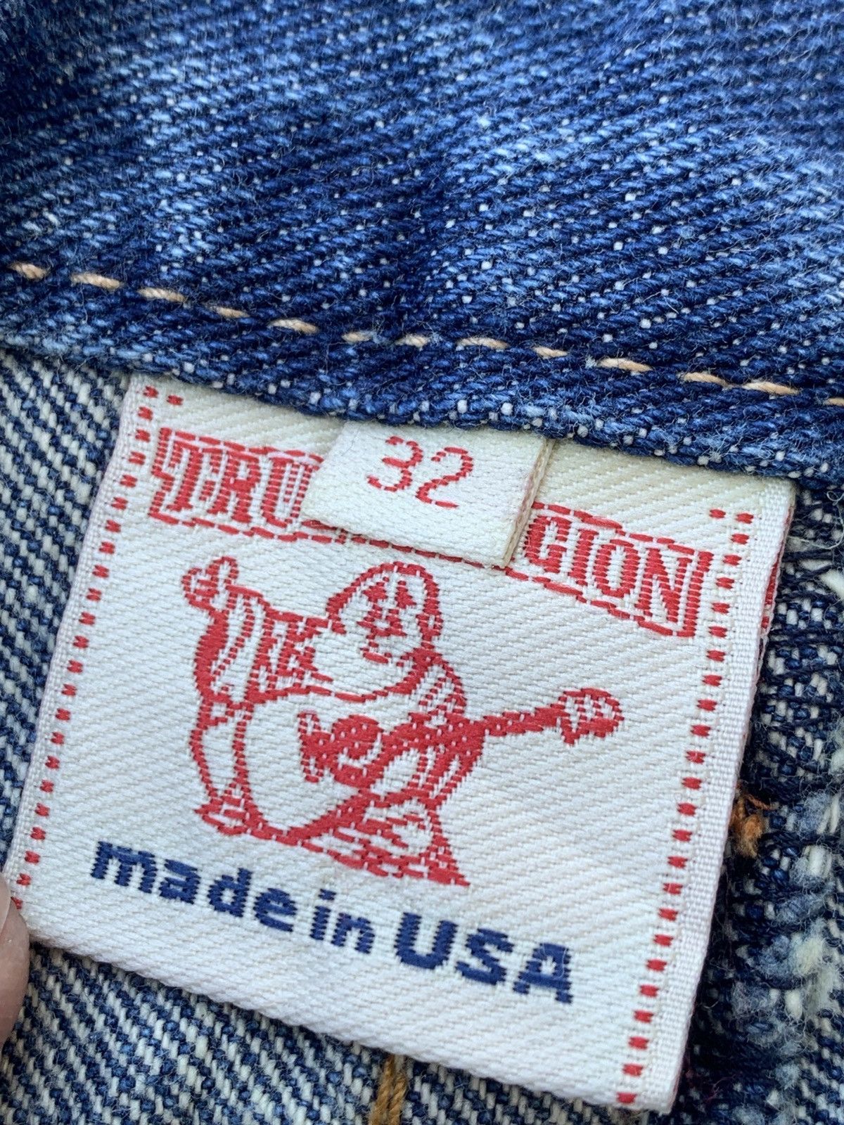 True Religion Vintage True Religion Made in USA Flare Jeans Size US 31 - 5 Thumbnail
