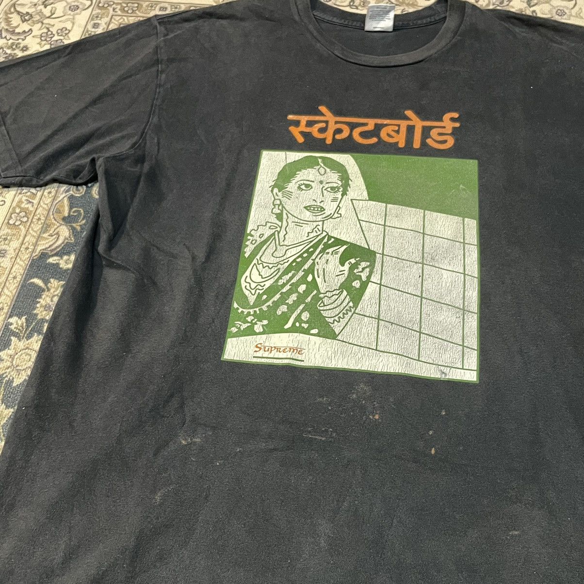 Supreme Supreme Bombay Tee Black Large FW18 Size US L / EU 52-54 / 3 - 2 Thumbnail