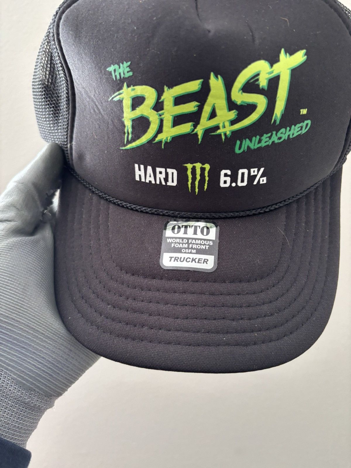 Vintage Monster Energy Trucker Hat Size ONE SIZE - 2 Thumbnail