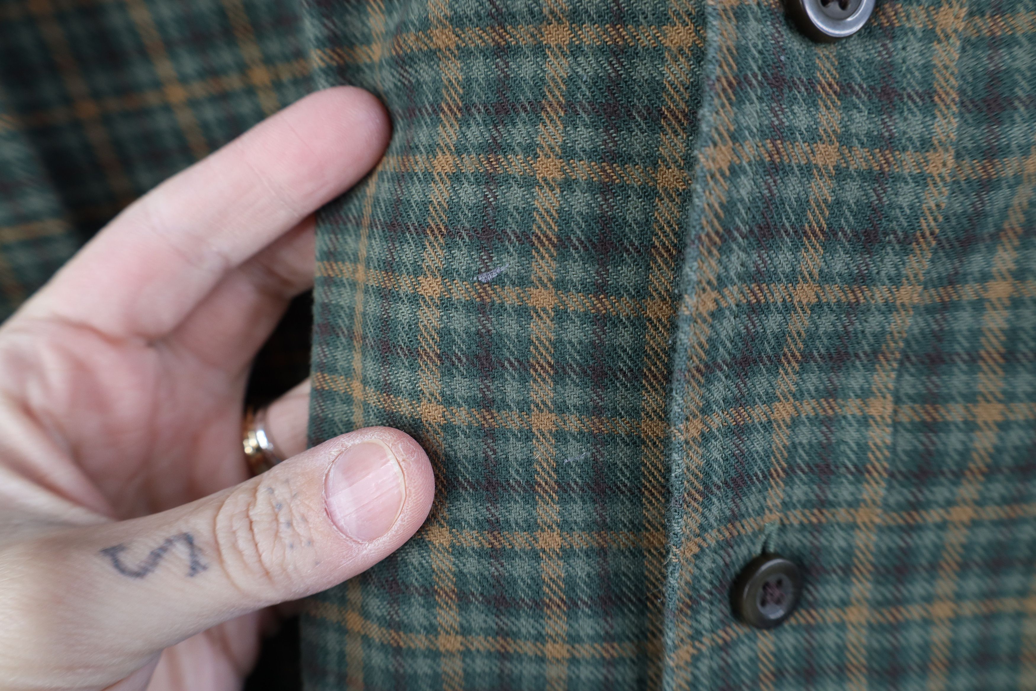 L.L. Bean Vintage LL Bean Flannel Collared Button Down Shirt Plaid Size US M / EU 48-50 / 2 - 4 Thumbnail
