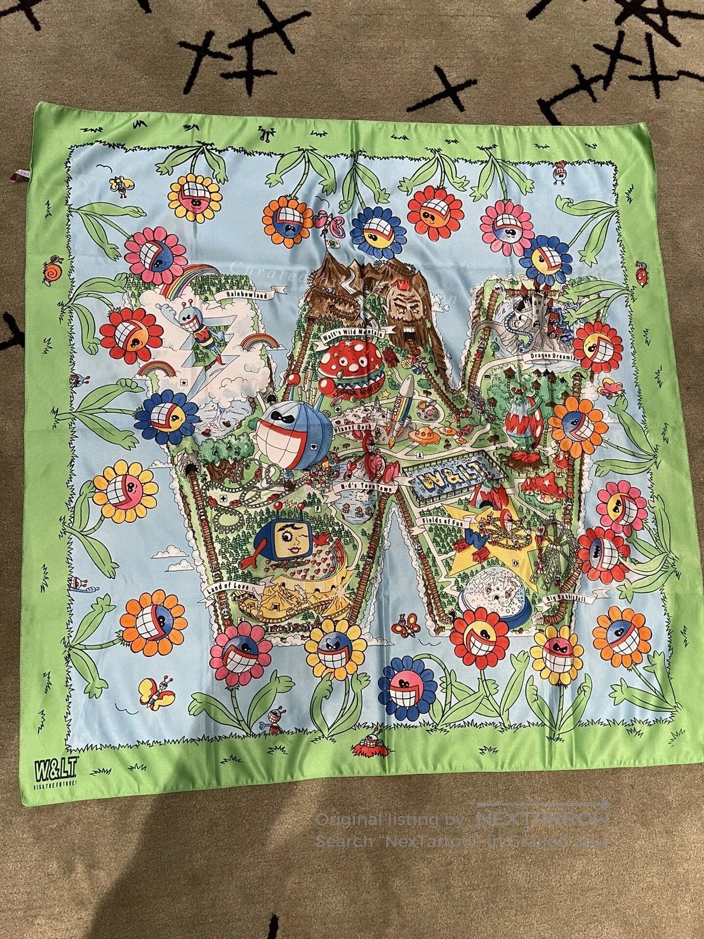 Walter Van Beirendonck Walter Van Beirendonck Printed Scarf. Size ONE SIZE - 1 Thumbnail