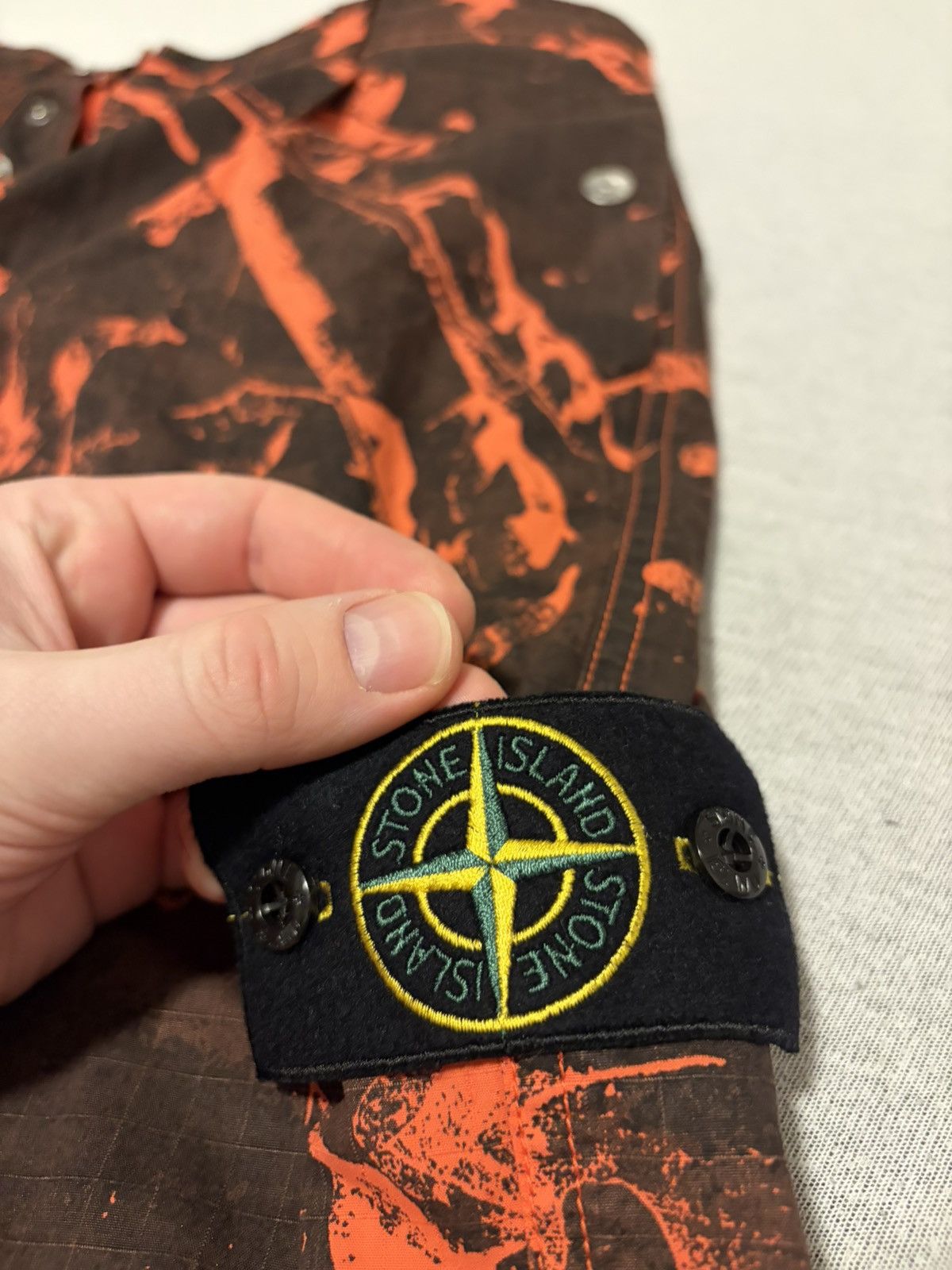 Stone Island Stone Island Scan Camo On Stretch Ripstop-OVD Trousers Size US 30 / EU 46 - 3 Thumbnail