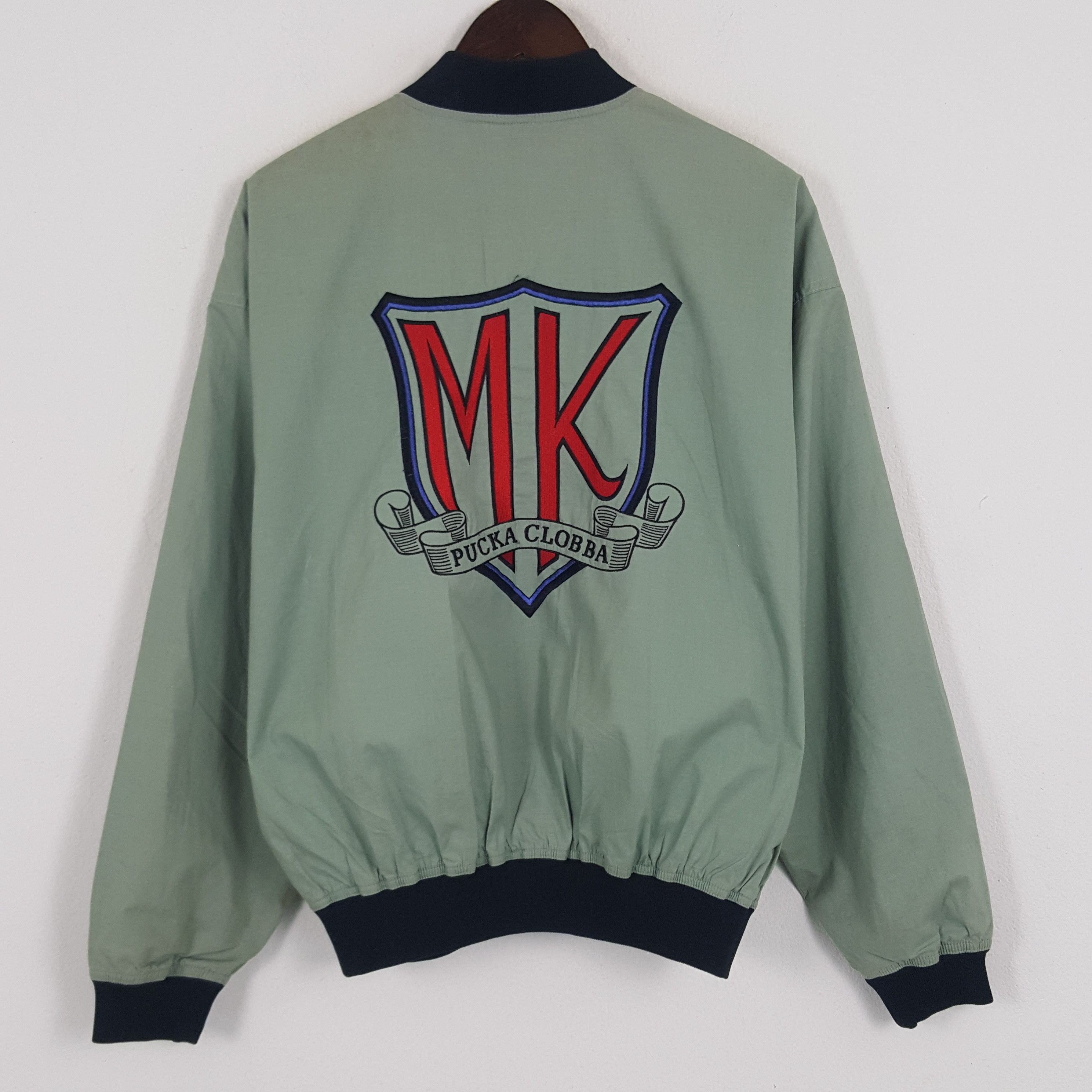 Michiko Koshino × Vintage Vintage Michiko Koshino Pucka Clobba Bomber Jacket Size US L / EU 52-54 / 3 - 1 Thumbnail
