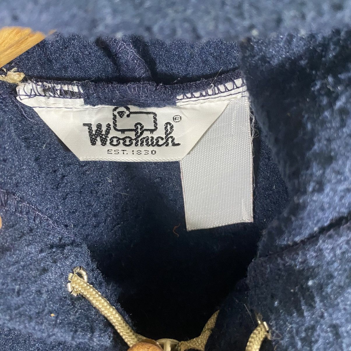 Vintage × Woolrich Woolen Mills Vintage 70s Woolrich Fleece Hoodie Zipper M Size Size US M / EU 48-50 / 2 - 6 Thumbnail