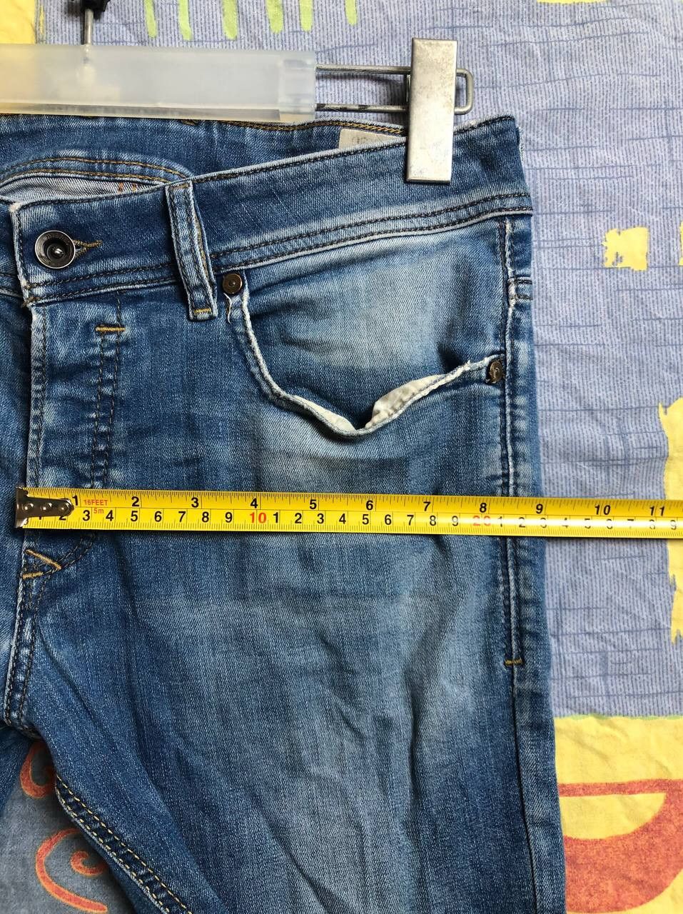 Diesel Distressed Vintage Washed Denim Diesel Jeans Pants Size US 29 - 17 Thumbnail