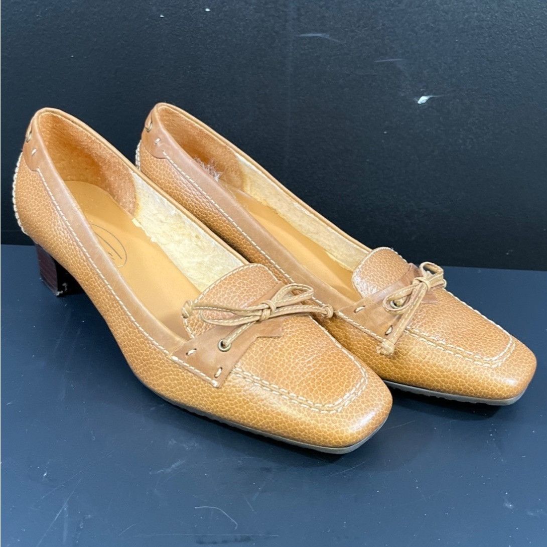 Talbots Talbots Women's Brown Shoes/Heeled Loafers Size 5B SKU 5377 Size US 5 / IT 35 - 2 Thumbnail