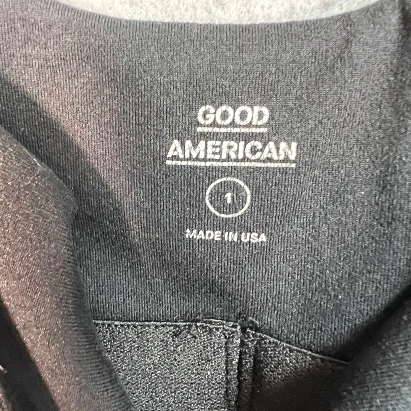 Good American Good American Bodysuit Shirt Women Adults Black 1 Polyester Elastane Sleeveless Stretch Casual Party/Cocktail Quick-Ship Size XS / US 0-2 / IT 36-38 - 3 Thumbnail
