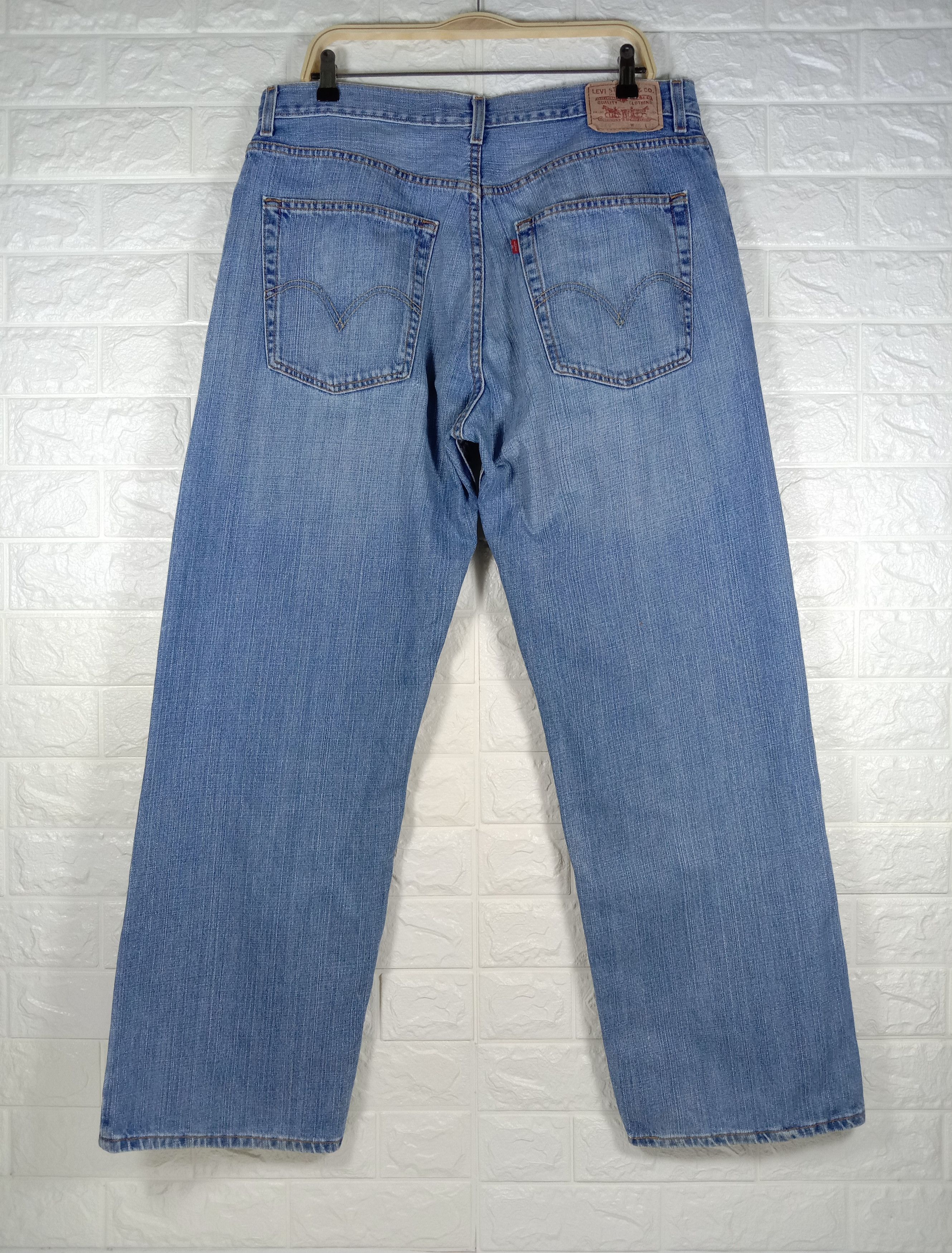 Levi's Vintage Levi's 569 Jeans Blue Wash Loose Straight Denim Size US 36 / EU 52 - 5 Thumbnail