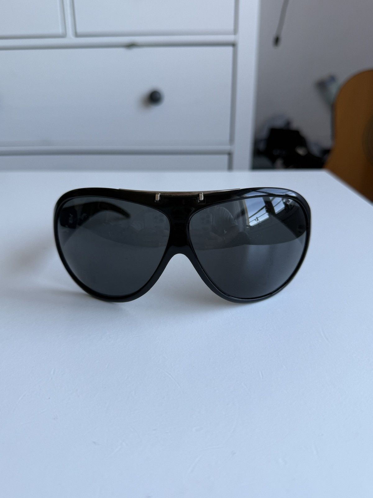 Dolce & Gabbana Vintage Dolce & Gabbana oversized sunglasses archive opium Size ONE SIZE - 2 Thumbnail