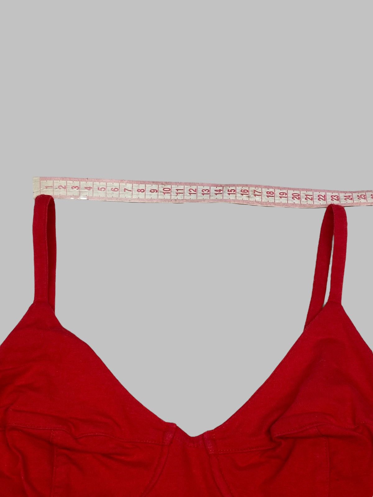 Katharine Hamnett London Vintage 1980s Katharine Hamnett Hot Red Bodycon Mini Dress Size S / US 4 / IT 40 - 10 Thumbnail