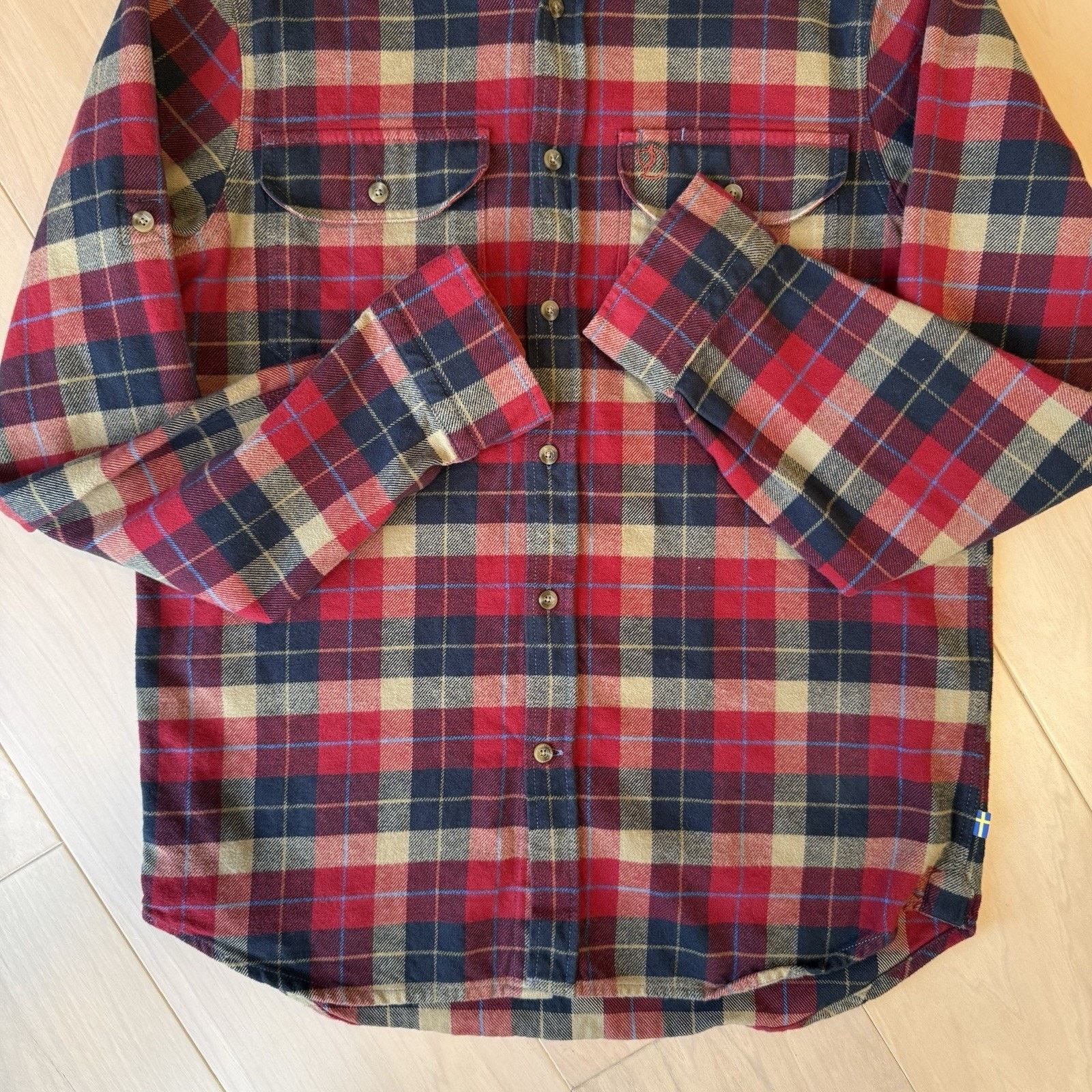 Fjallraven Fjallraven Singi Heavy Flannel Multicolor Long Sleeve Button Size US S / EU 44-46 / 1 - 6 Thumbnail
