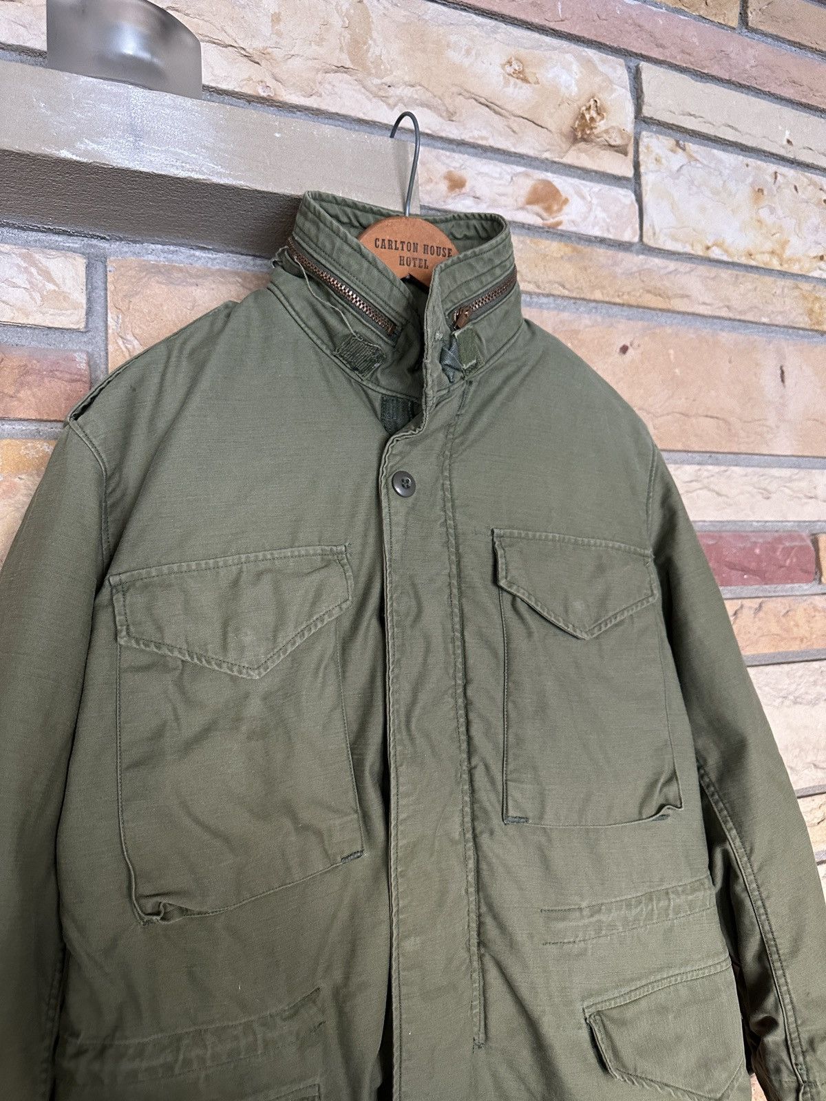 Vintage Vintage 70s PMC Stencil Military Field Jacket Coat Size US S / EU 44-46 / 1 - 5 Thumbnail