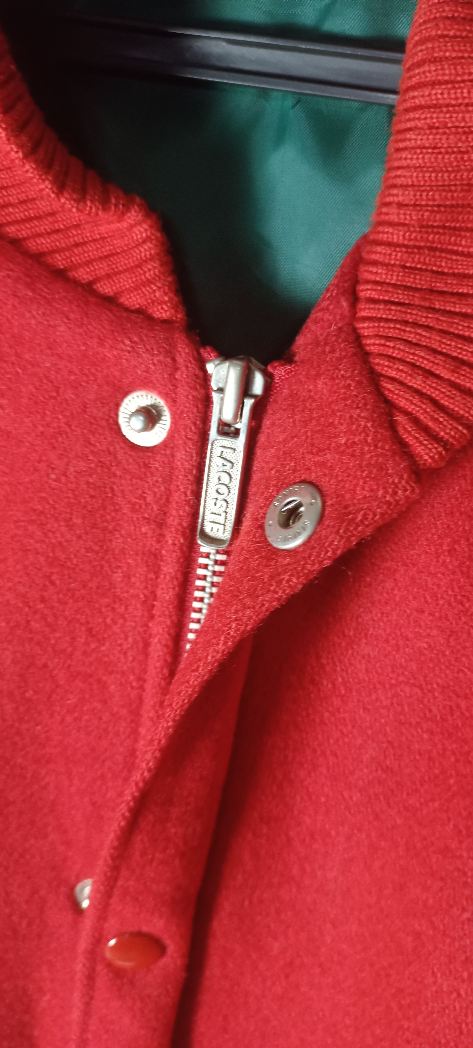 Lacoste RARE🔥 Chemise Lacoste Club Bomber Wool Jacket Size US L / EU 52-54 / 3 - 10 Thumbnail