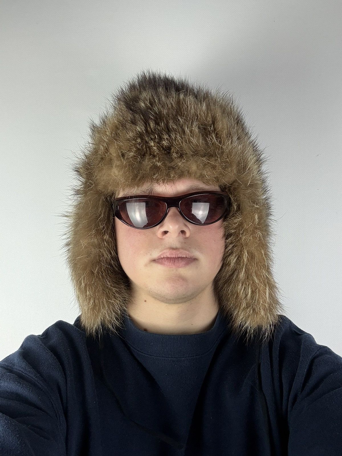 Hysteric Glamour × Japanese Brand × Vintage Vintage Real Fur Mohair Fuzzy Ushanka Y2K Opium Hype Rare OS Size ONE SIZE - 5 Thumbnail