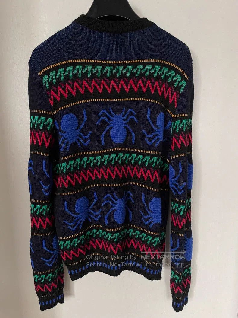 Saint Laurent Paris Saint Laurent Paris Ethnic Spider Wool Sweater Size US L / EU 52-54 / 3 - 2 Thumbnail