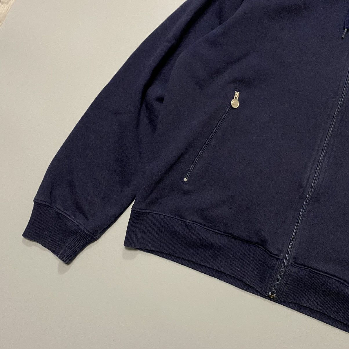 Nike Nike Vintage Full Zip Hoodie Dark Blue Y2K Style Mens Size L Size US L / EU 52-54 / 3 - 3 Thumbnail