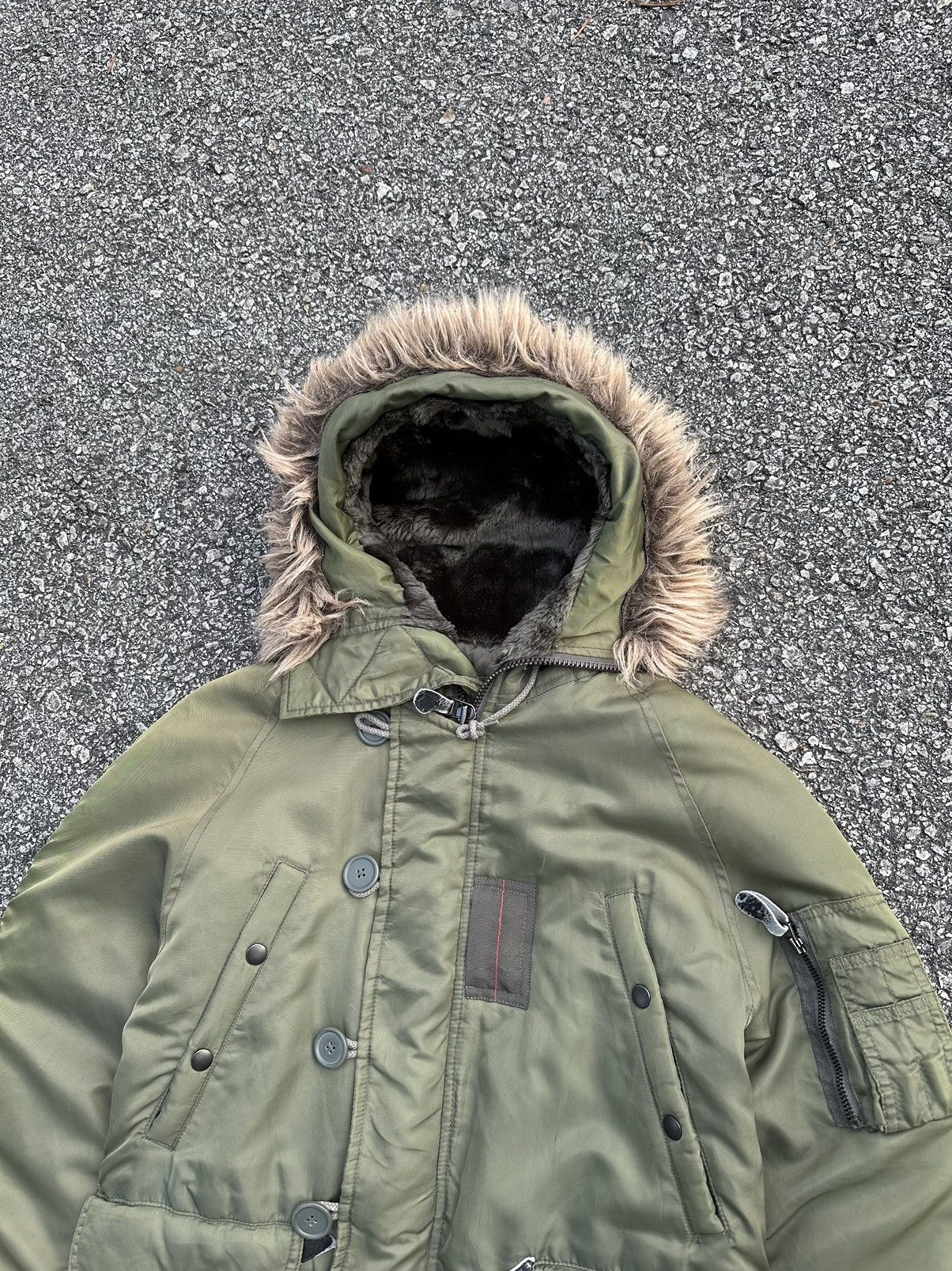 Vintage 🪖Avirex Officers Uniform Parka Jacket Size US S / EU 44-46 / 1 - 5 Thumbnail